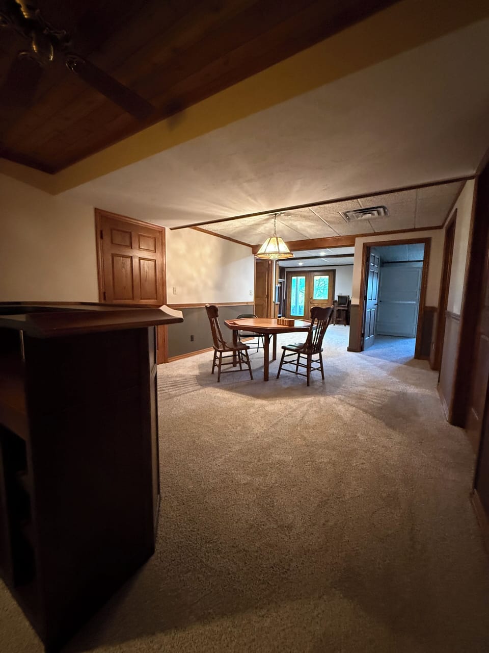 Basement area. 