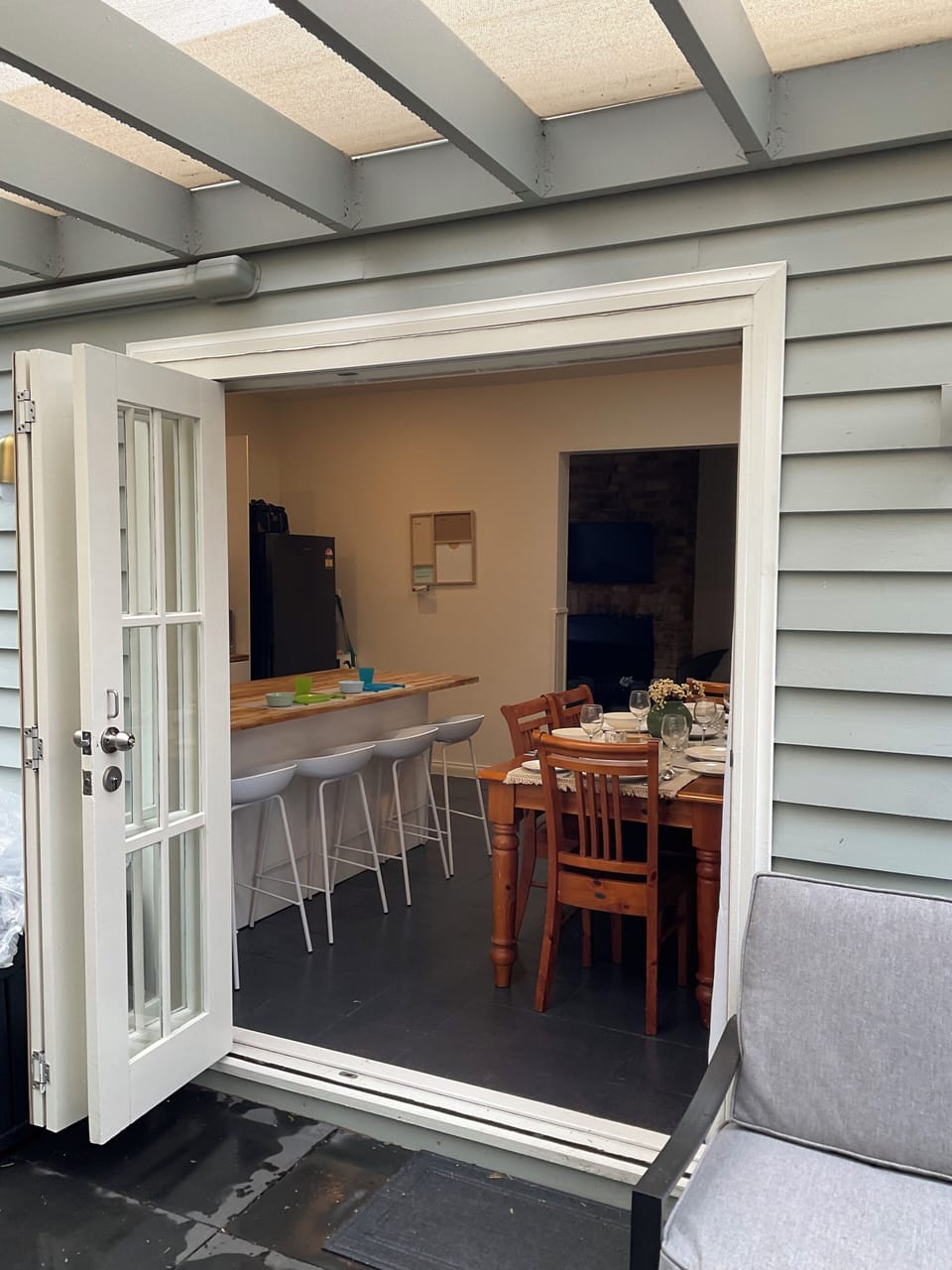 Outdoor dining
