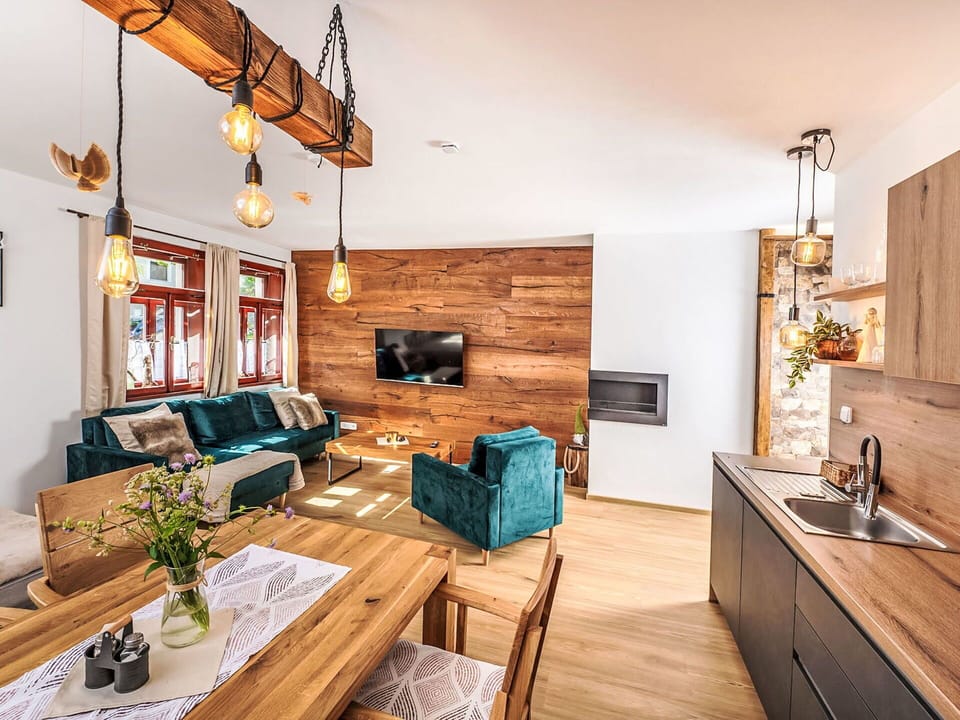 Interior Design, Furniture, Flooring, Wood, Wood Flooring, Floor, Ceiling, Room, Living Room, Couch