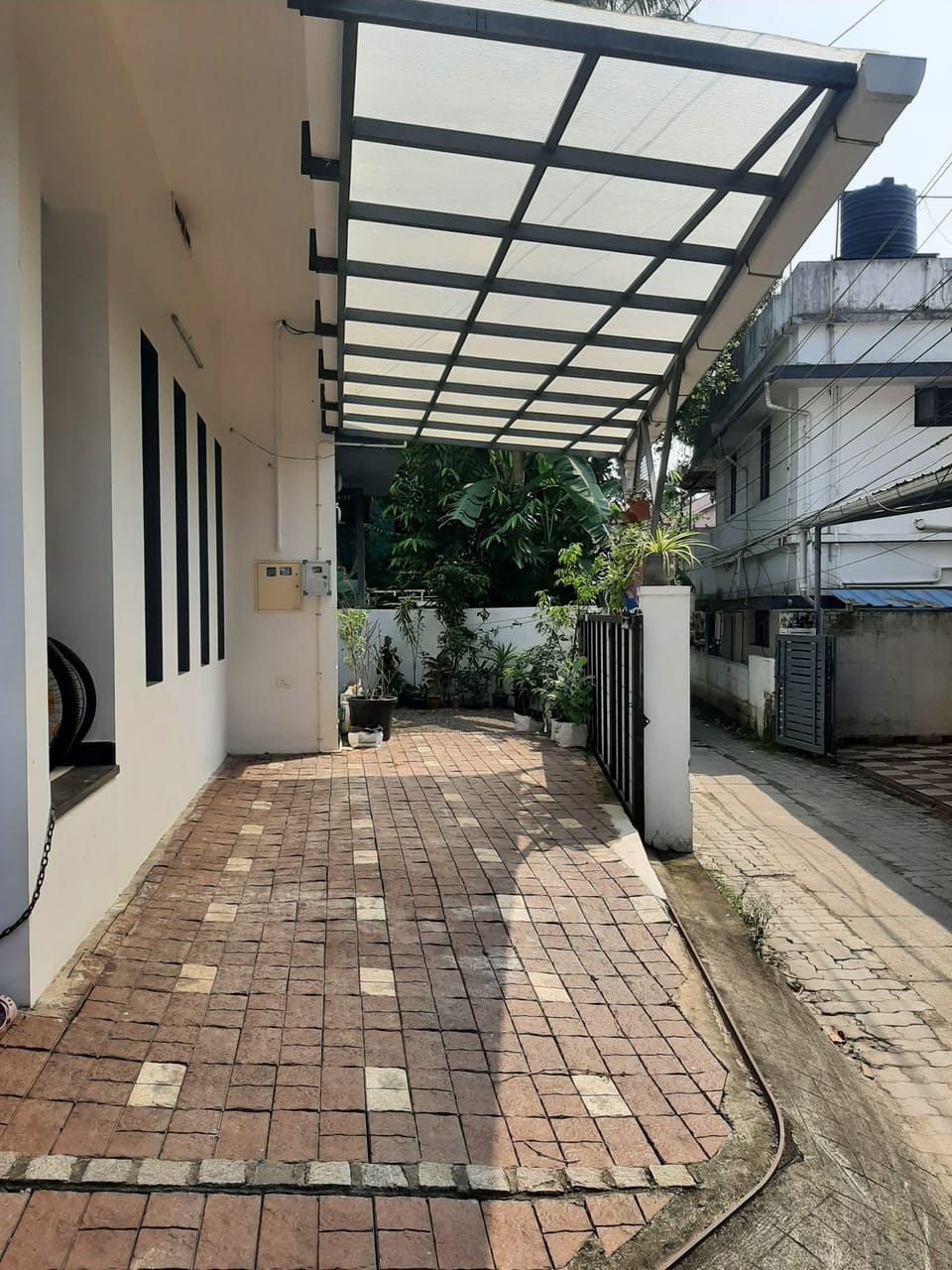Covered car parking for guests