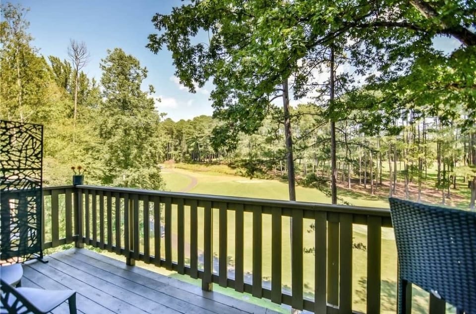 Furnished Deck overlooking 11th fairway