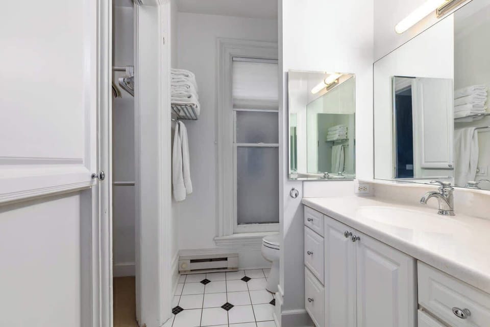 Full bathroom in bedroom suite