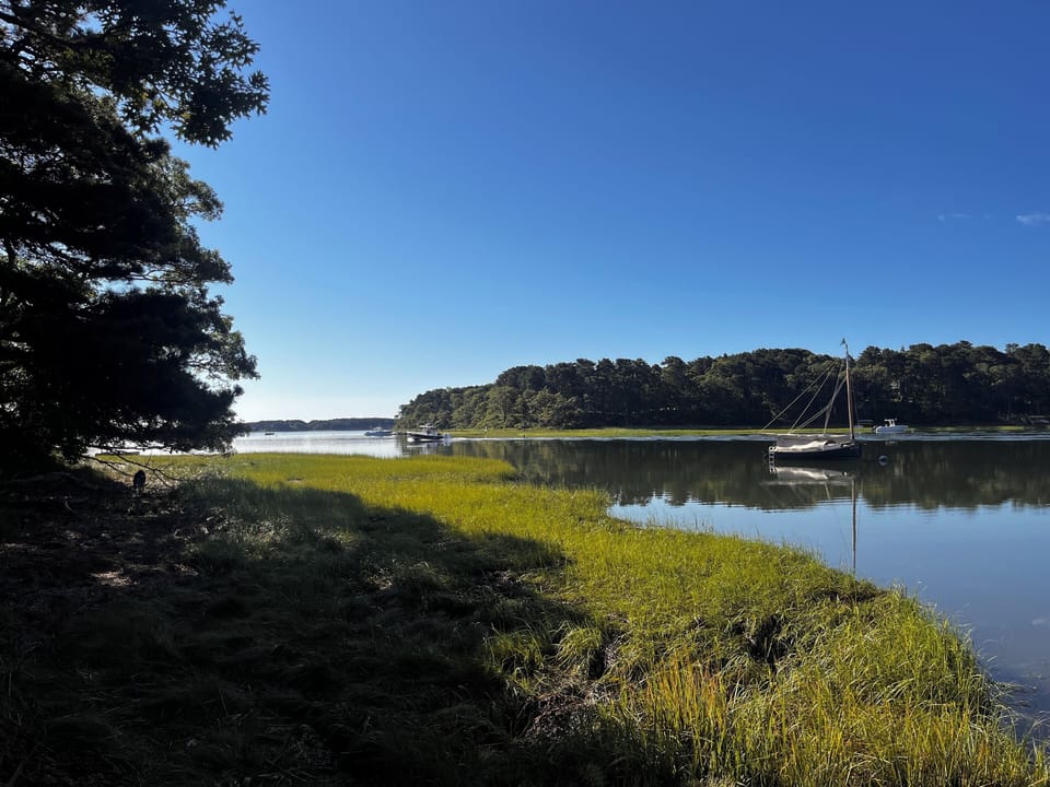 Nearby saltwater bay landing for kayaking, paddleboarding, marsh sunsets