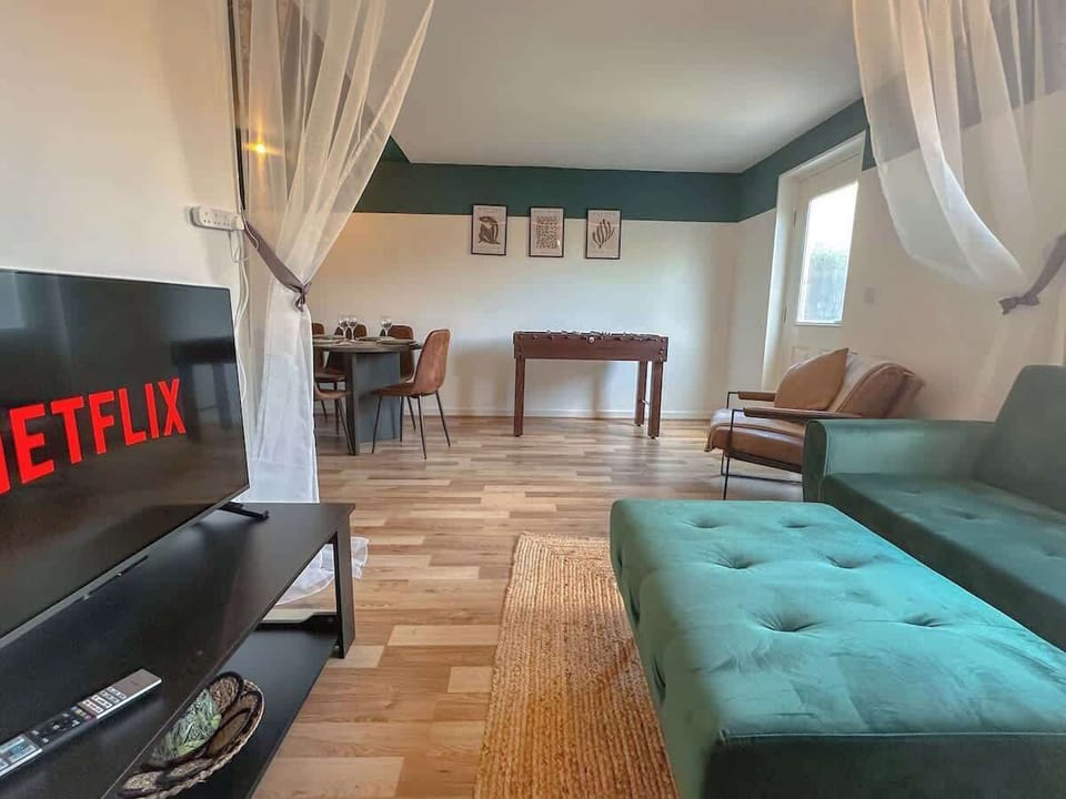 Cozy lounge area for downtime