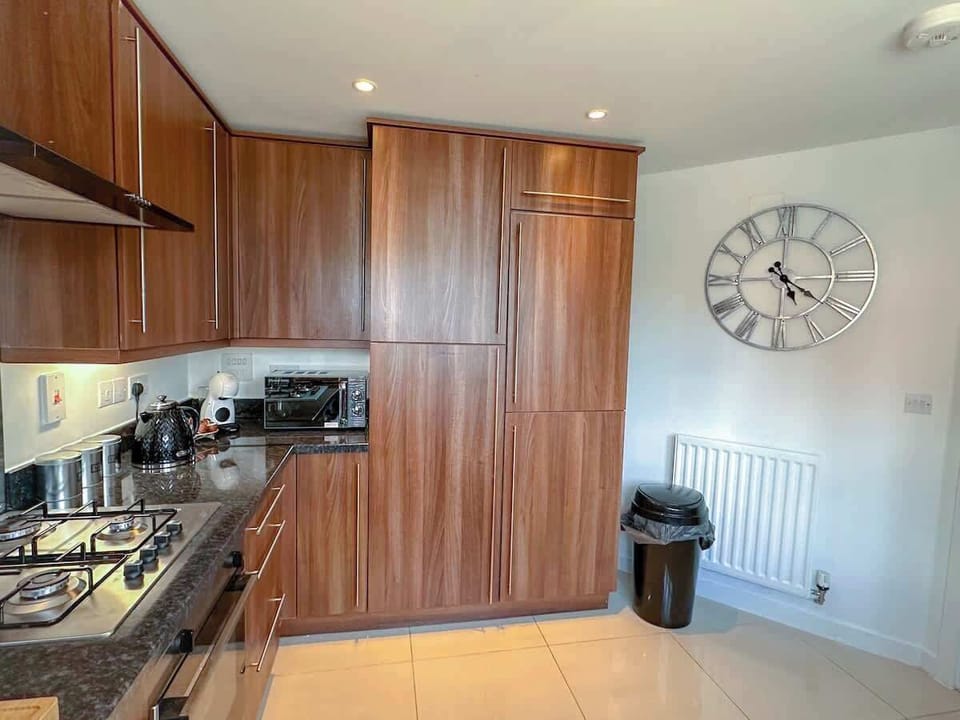 Bright and open kitchen area