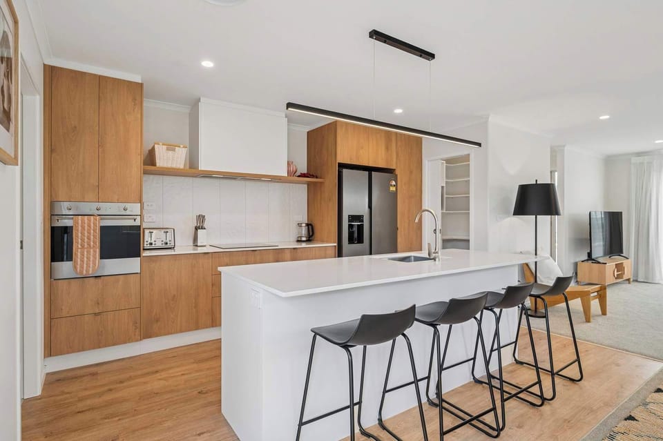 Modern, open plan kitchen 