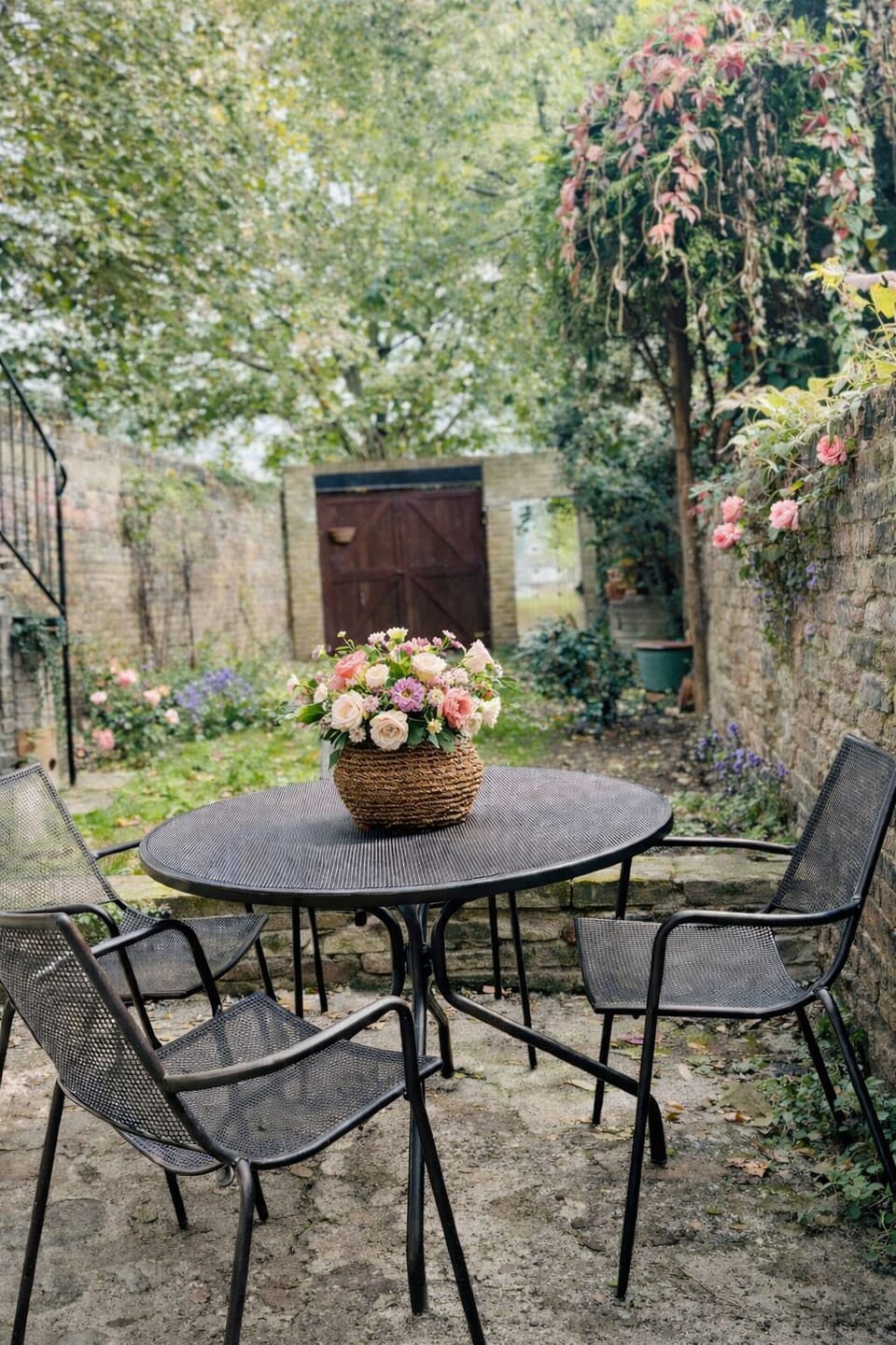 Private garden offering a peaceful outdoor space to unwind.
