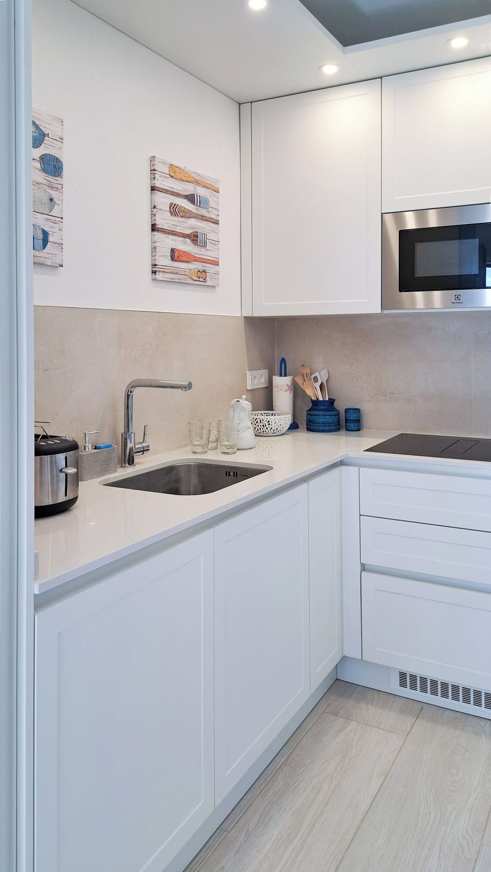 Kitchen, Living Room