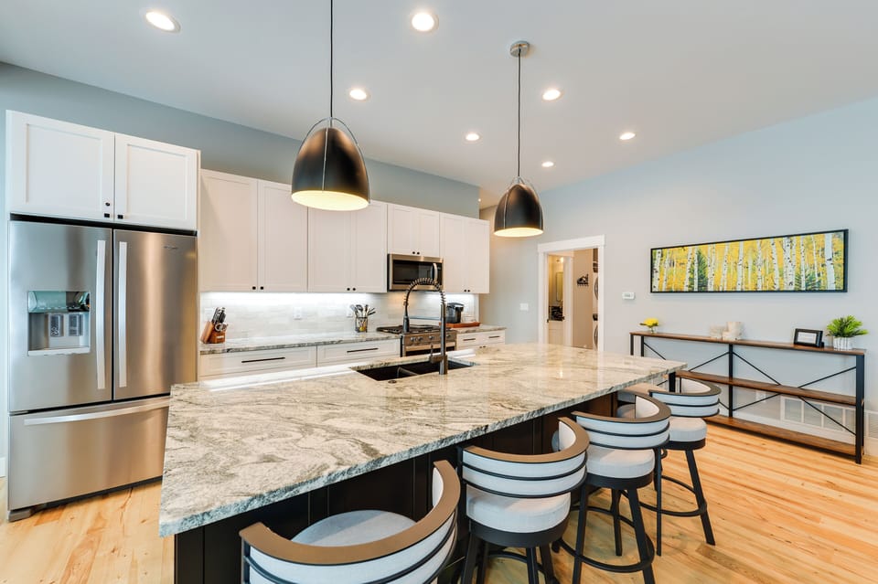 Stay in and make a meal using this well-appointed kitchen!