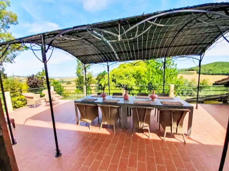 Furniture, Shade, Outdoor Table, Chair, Outdoor Furniture, Outdoor Structure, Garden, Eco Hotel, Patio, Yard