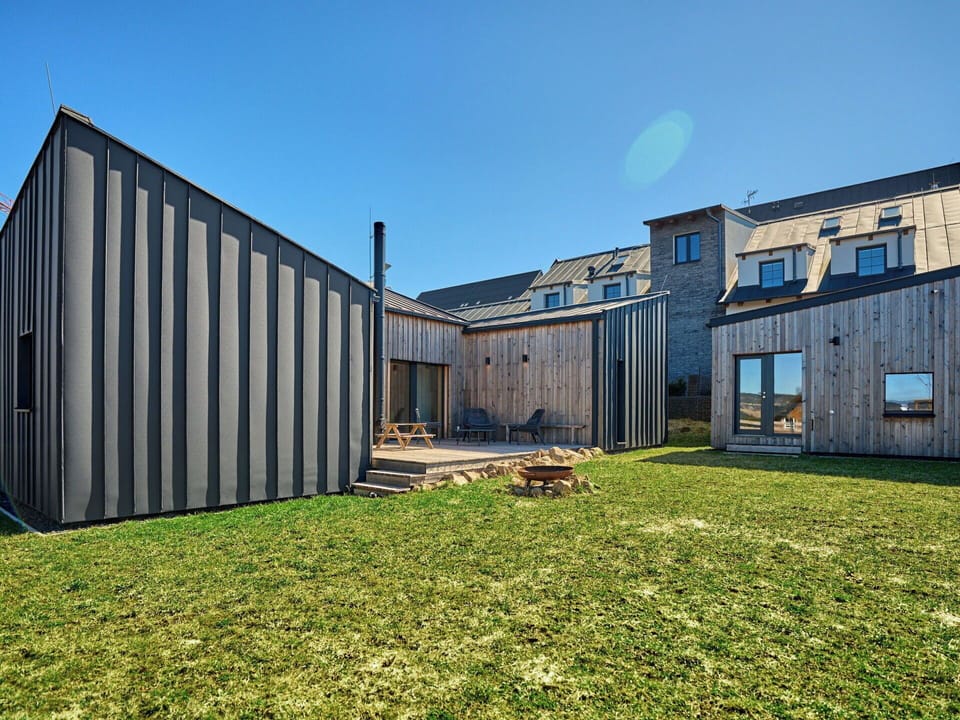 Composite Material, Plank, Siding, Yard, Design, Hardwood, Daylighting, Backyard, Courtyard, Garden Buildings