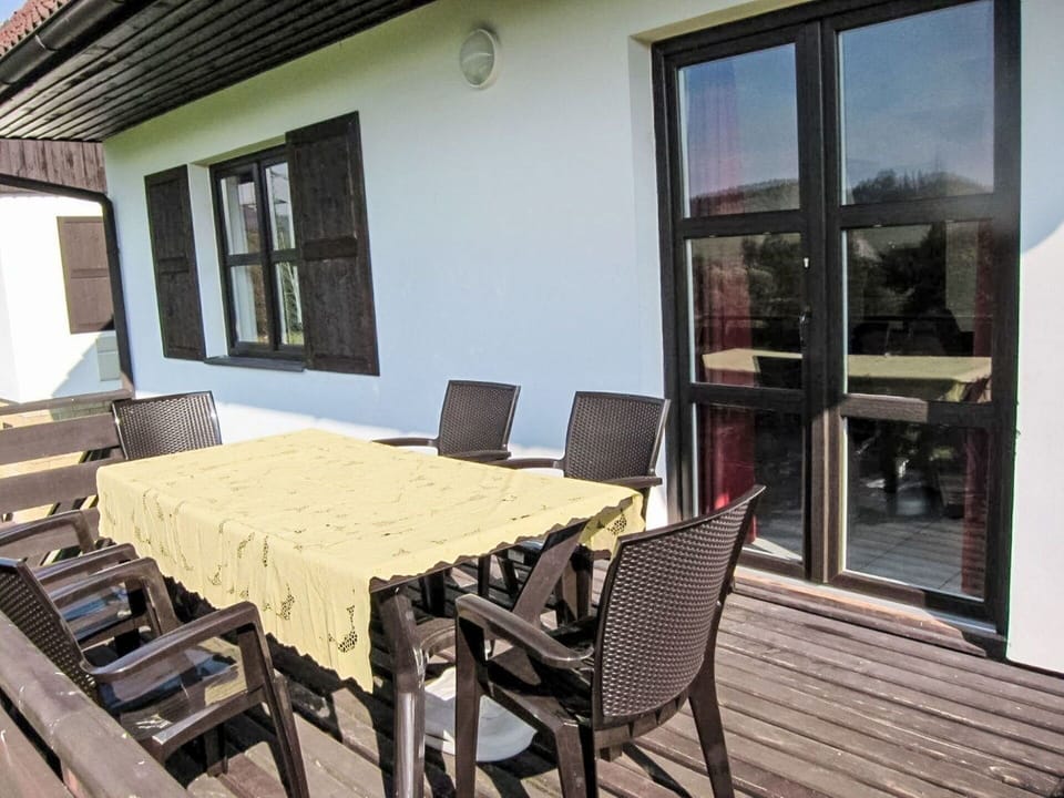 Wood, Furniture, Door, Porch, Outdoor Furniture, Outdoor Table, Chair, Wood Stain, Shade, Hardwood