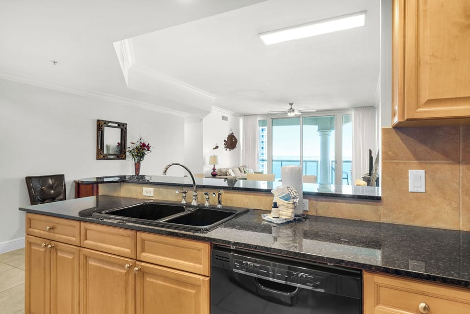 Kitchen with a view