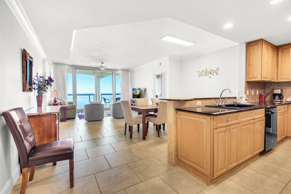 Spacious and open