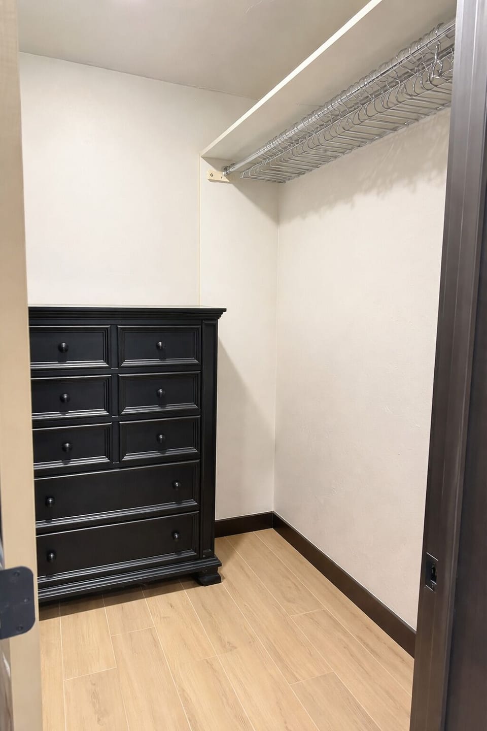 Master bedroom walk-in closet