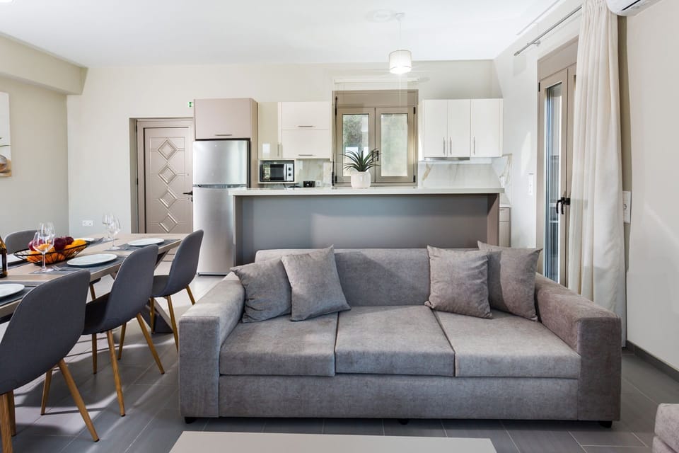 Comfortable seating for unwinding or entertaining.