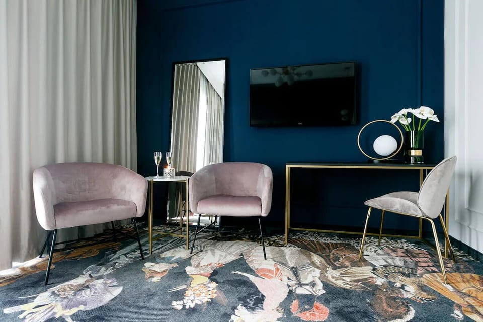 Sip something special in cozy chairs and stream your favorites.