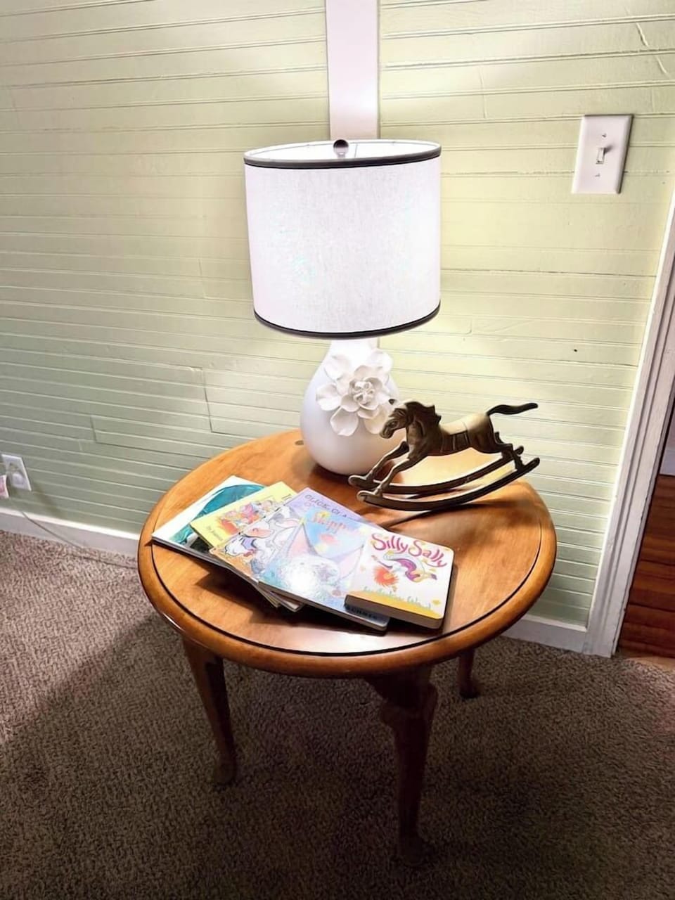 We have books throughout the home for every age of reader. 