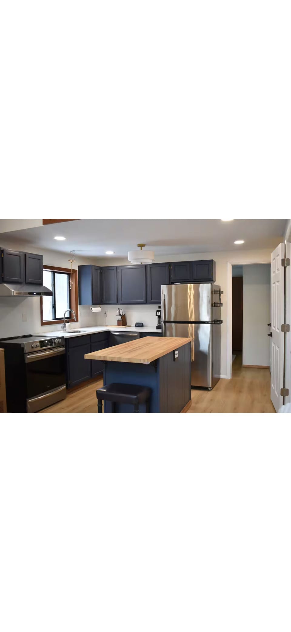 Newly renovated kitchen inspired with Nordic minimalist design