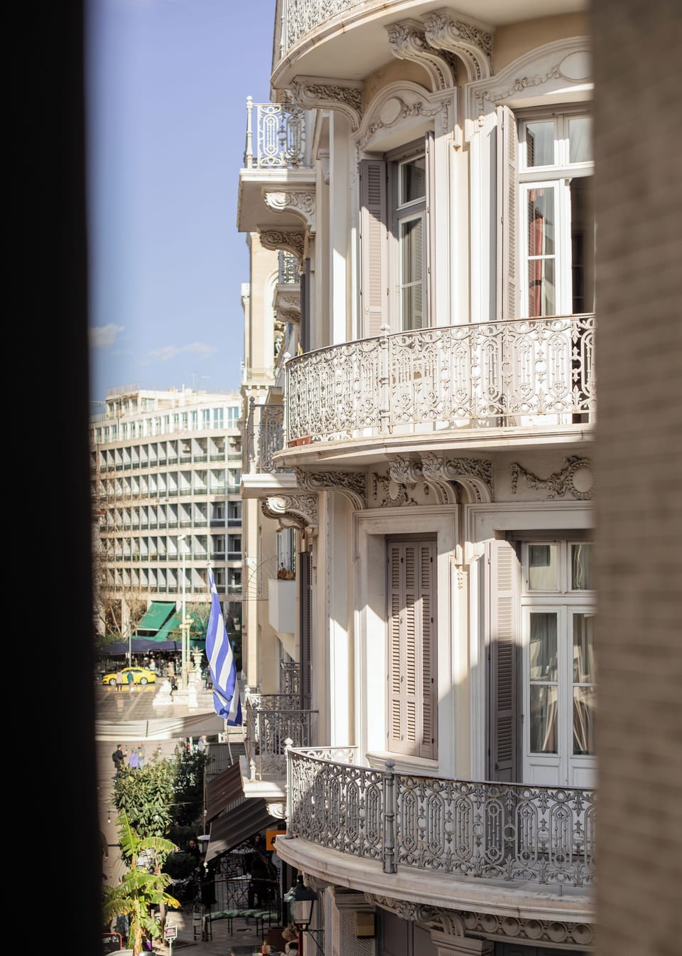 View from our apartment