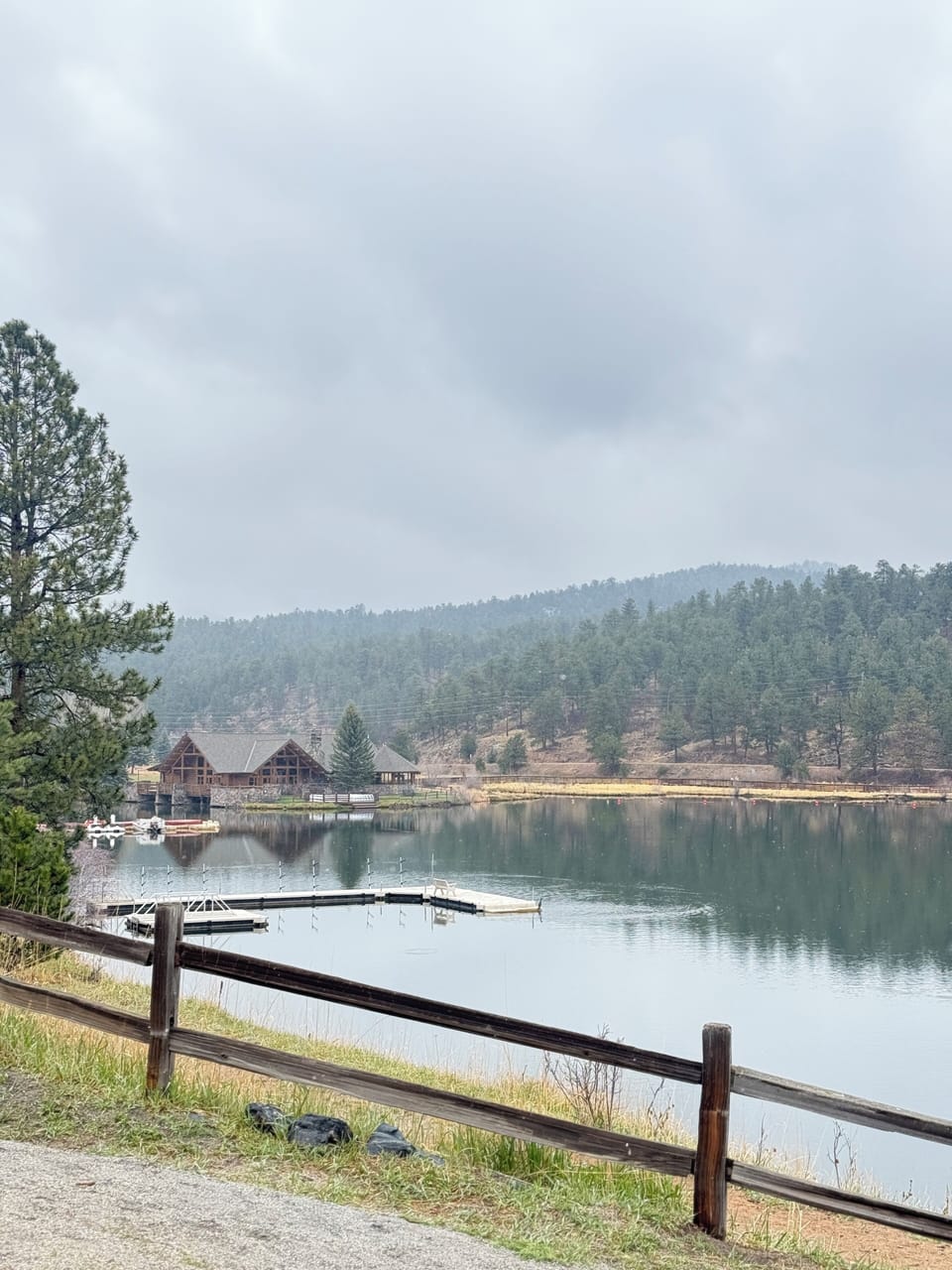 Evergreen lake