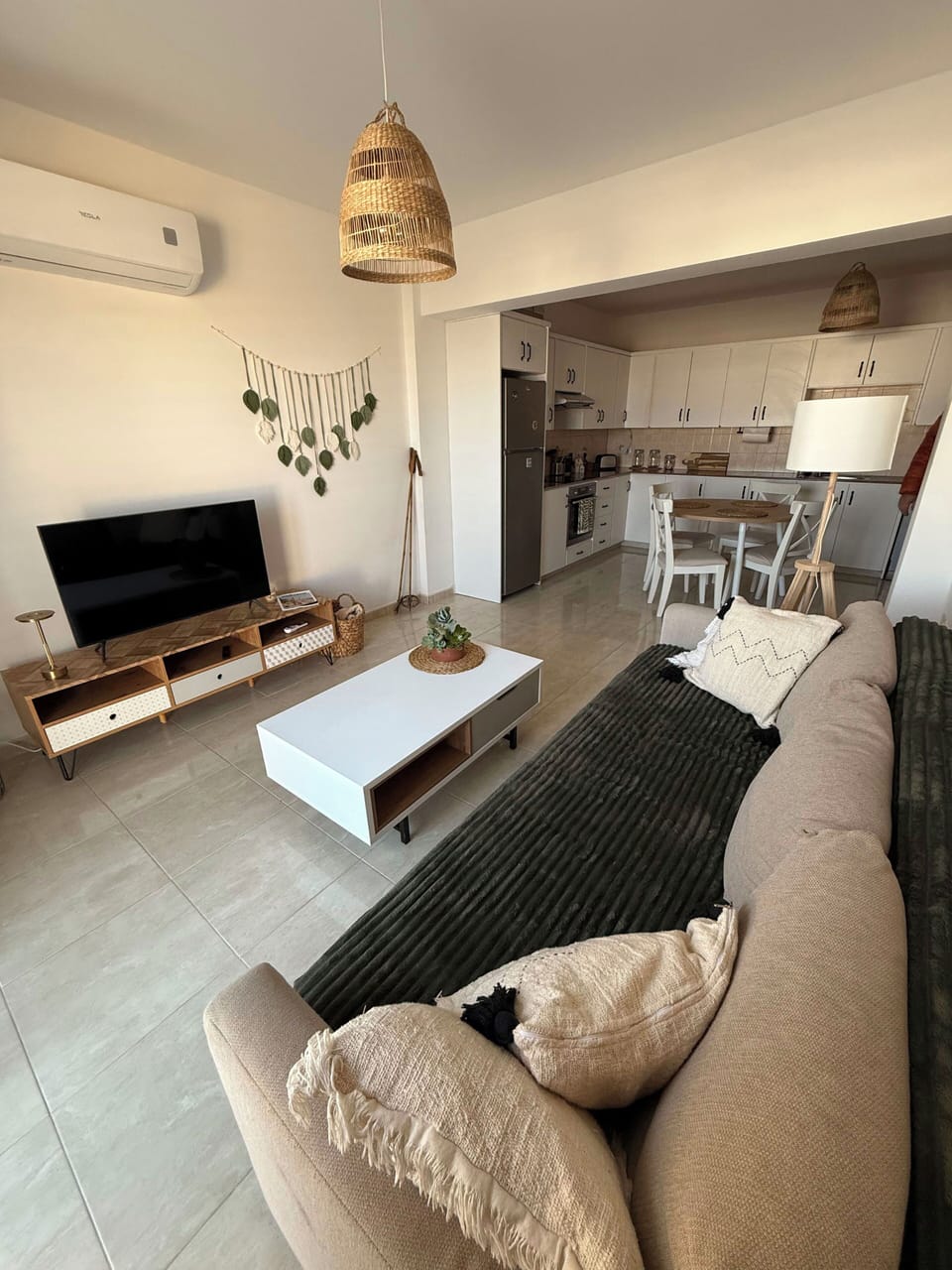 Living Room with sofa bed