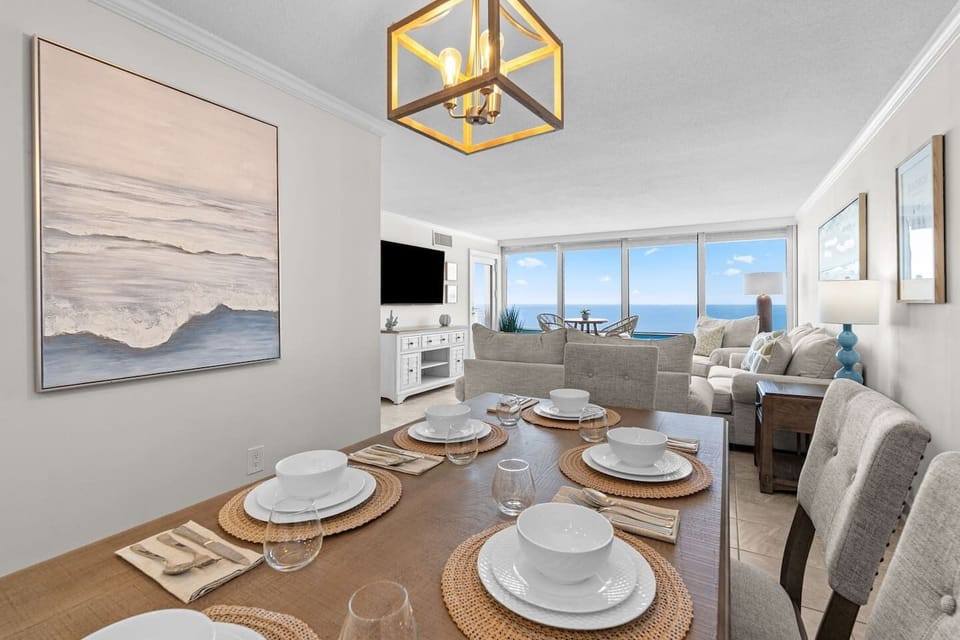 A bright, inviting dining space designed for connection and comfort.