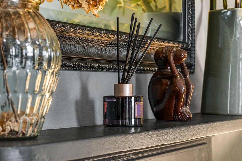 Stylish Accents: Curated decor and calming scents enhance your boutique stay!