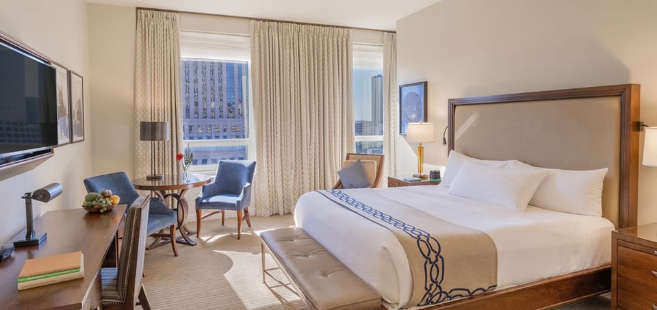 Bedroom. Interior and views may vary based on location and availability