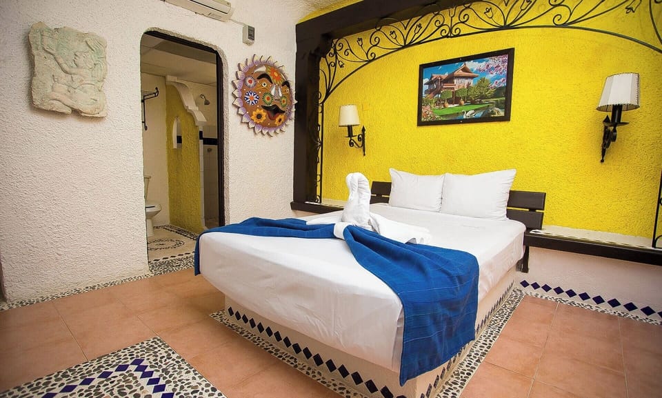 Bedroom. Interior and views may vary by availability.