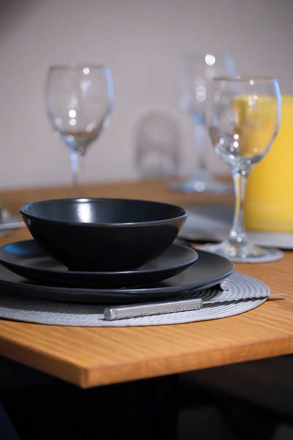 A table set for memories