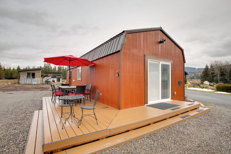 Athol Vacation Rental | Studio | 1BA | 600 Sq Ft