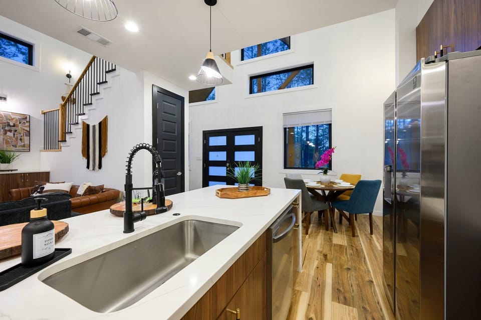 The heart of the kitchen—perfect for morning coffee, easy meals, and gathering together.