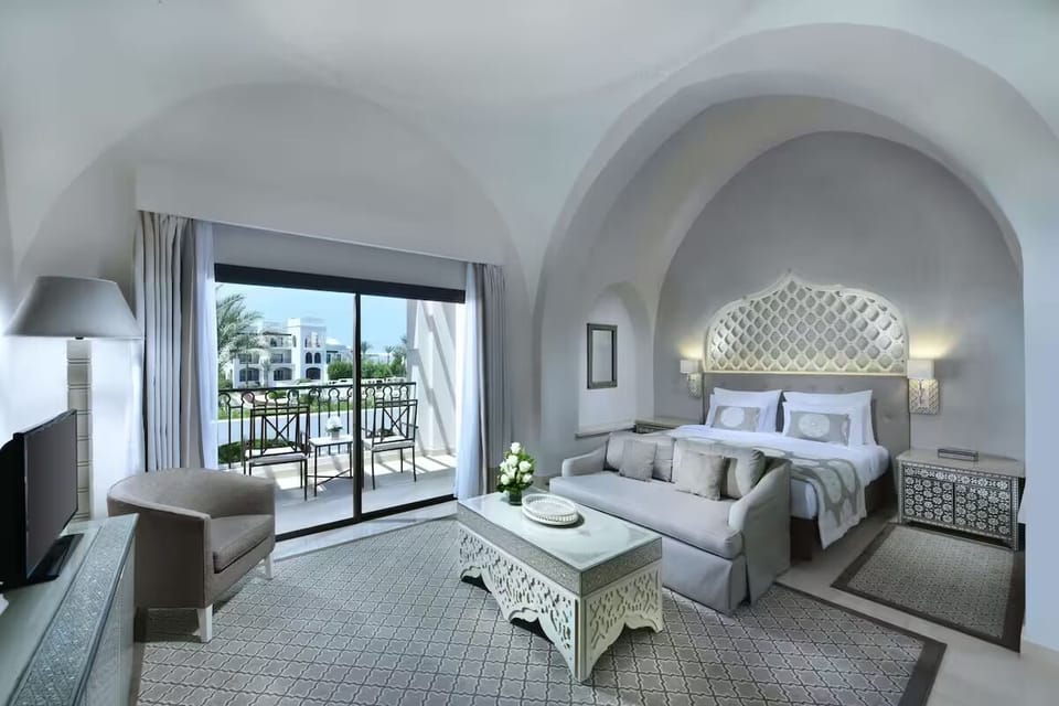 Stretch out in a spacious suite with a cozy seating nook.