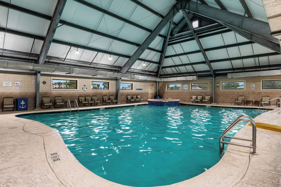 The beautiful Indoor Pool