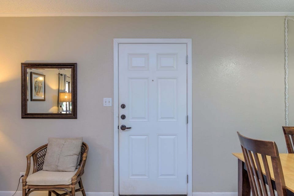 Indoors, Door, Furniture, Floor, Architecture