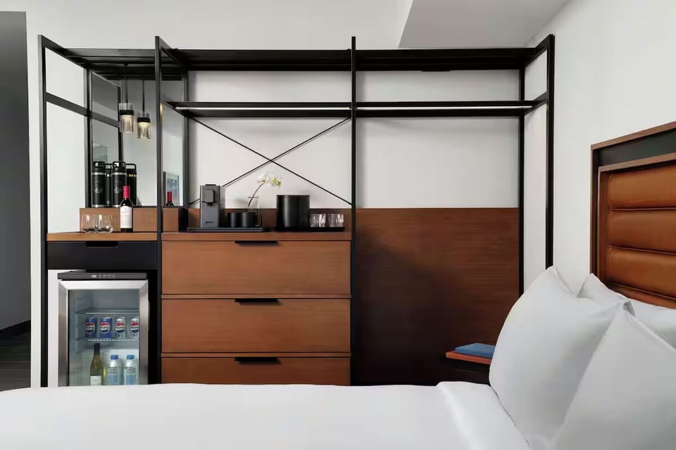 Refresh anytime with in-room minibar and easy coffee setup.