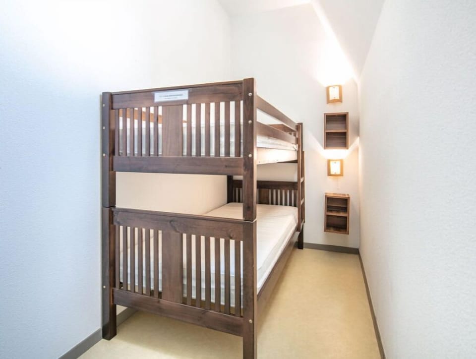 Lots of room for the kids in the bunk bed!