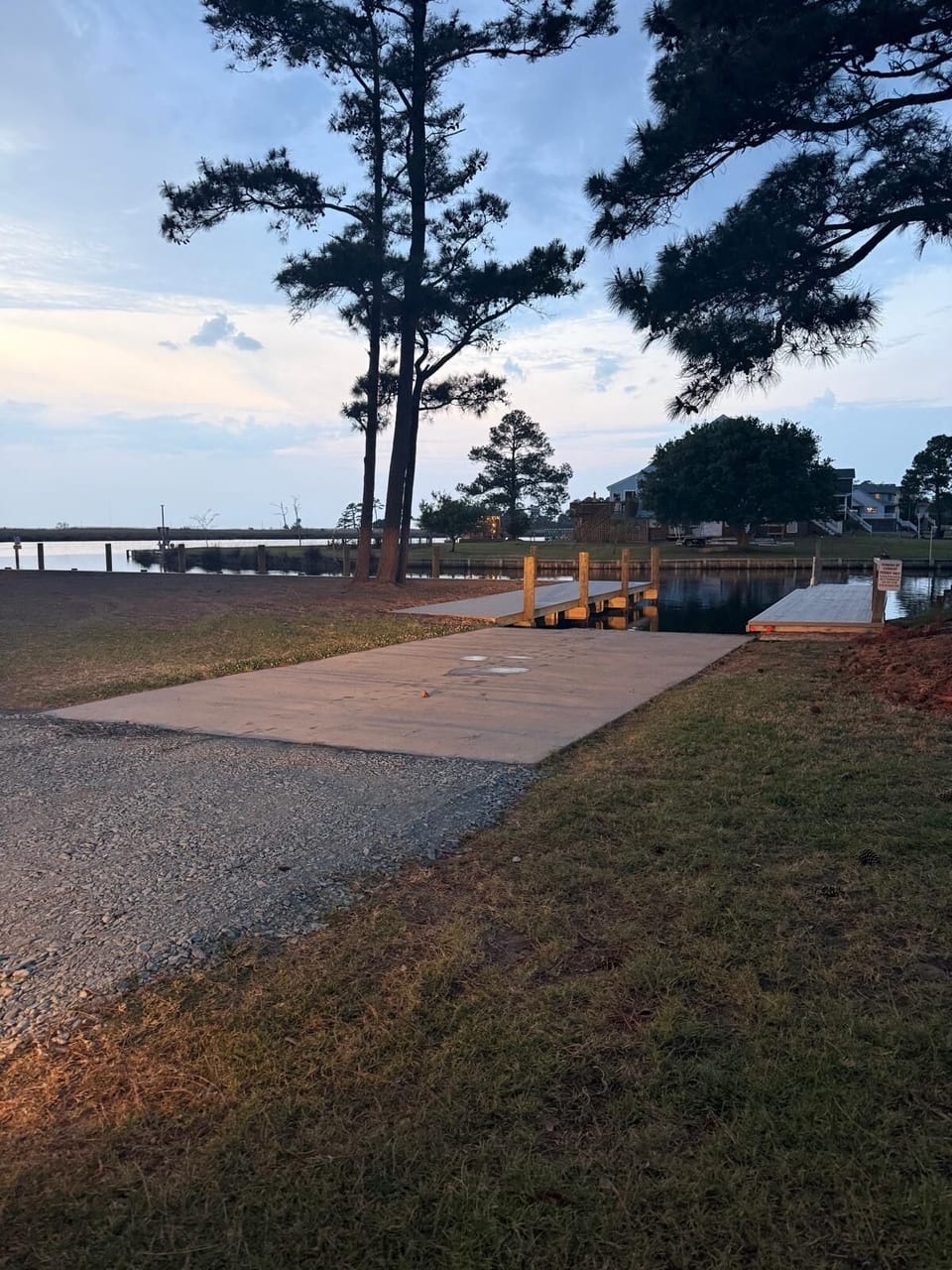 Shared community boat launch