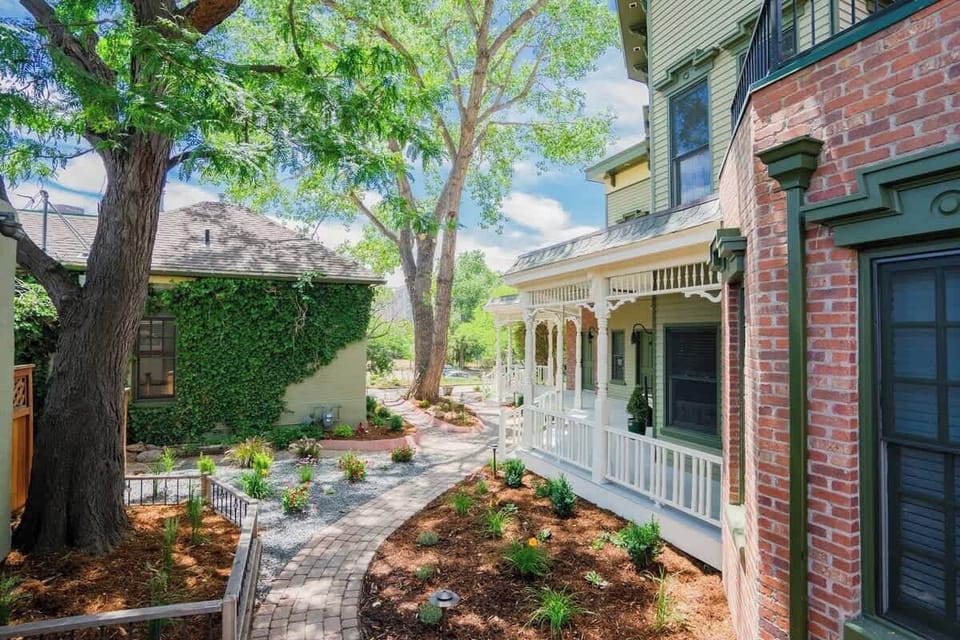 The exterior of the BnB