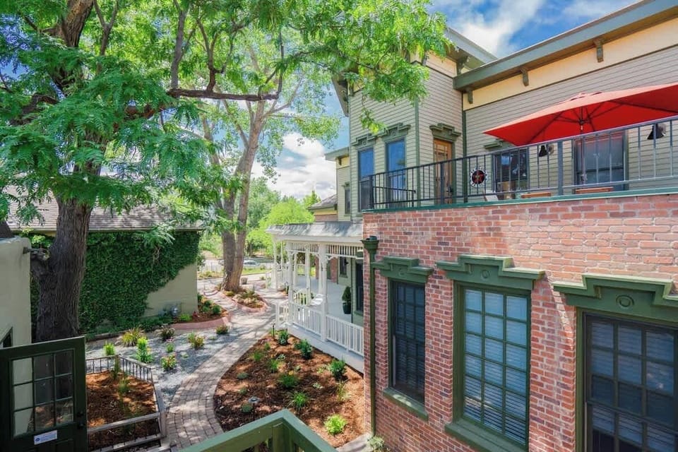 The exterior of the BnB