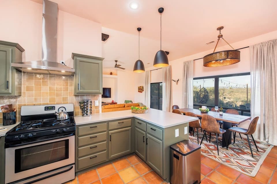 A stylish kitchen that's more than just a space – it's the heart of the home.