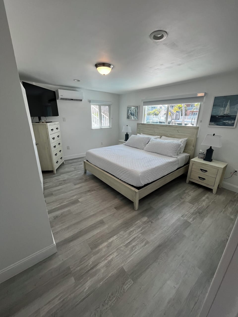 Master bedroom on main floor.