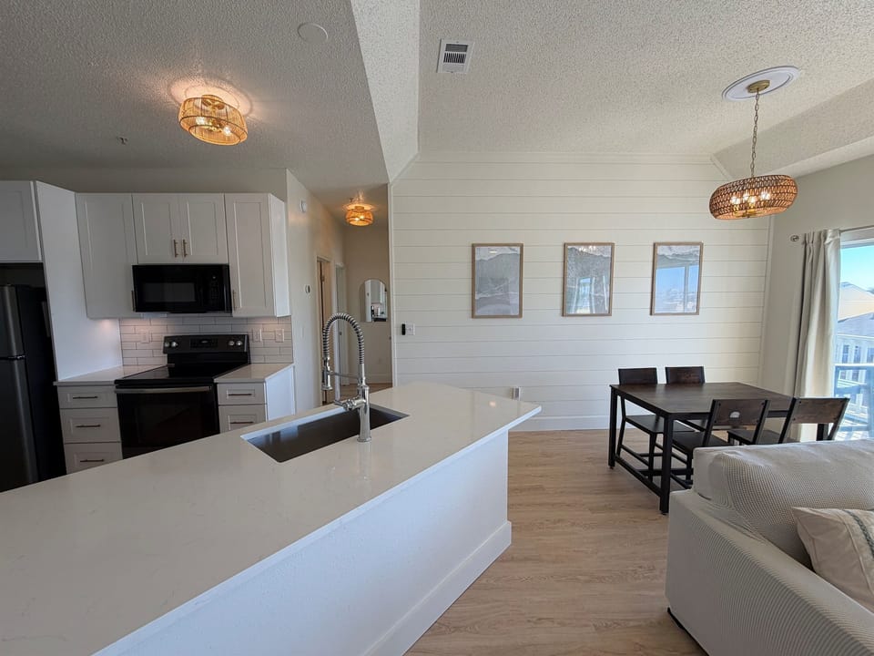 Custom kitchen and dining area 