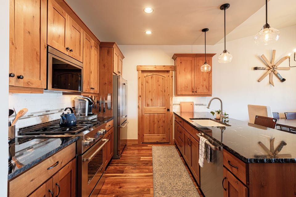 Fully equipped kitchen
