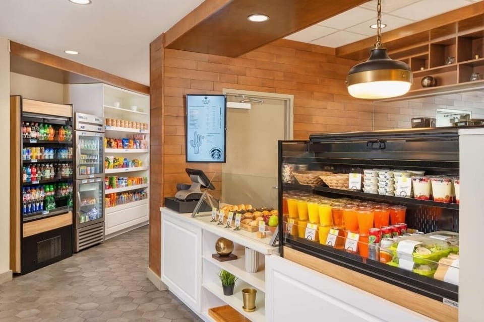 Grab late-night snacks and drinks without leaving the property.