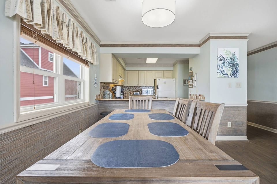 Dining Table into Kitchen