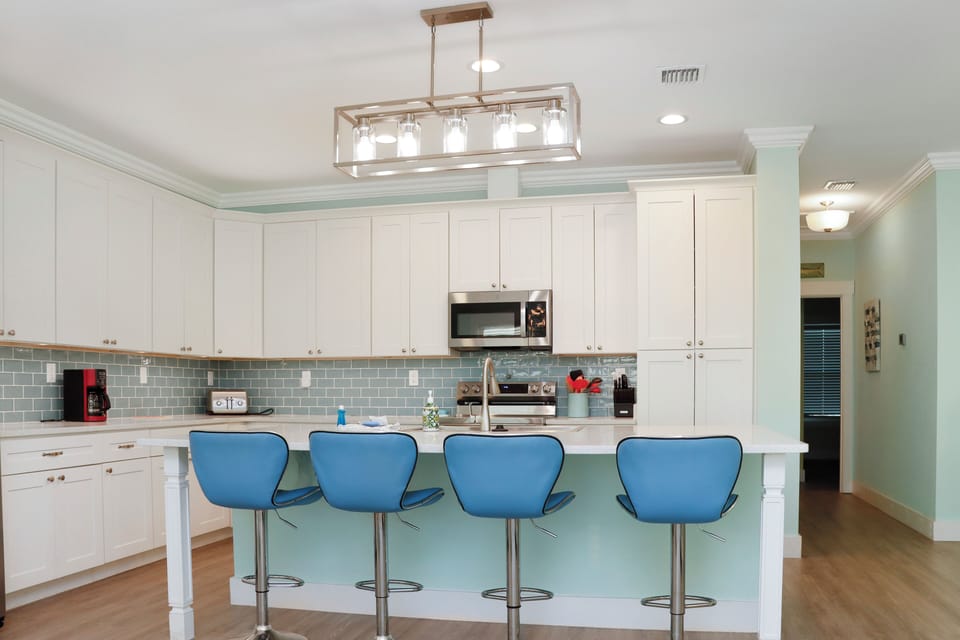 Kitchen with Bar Seating