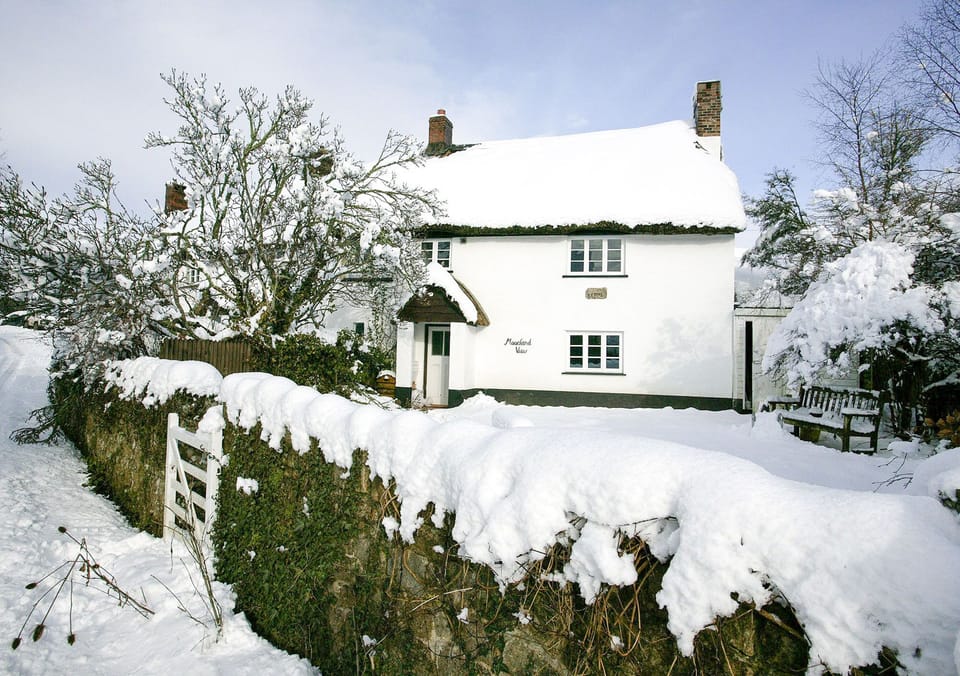 Moorland View in the snow