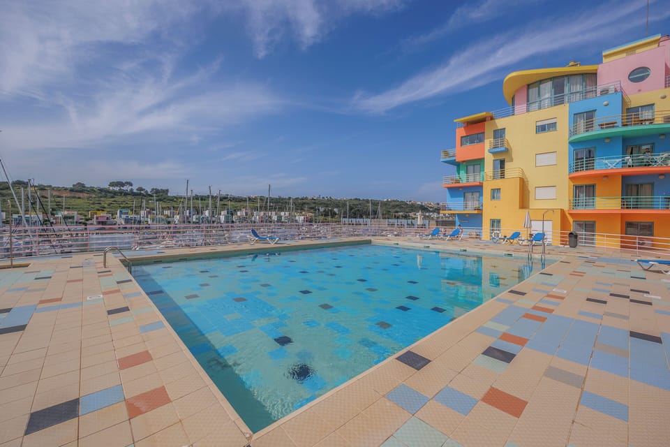 Soak up the sun around the pool at Marina of Albufeira.